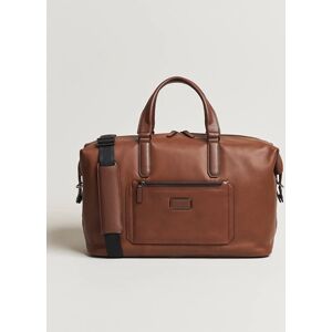 TUMI Harrison Nelson Leather Duffel Cognac men One size Brun