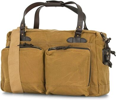 Filson 48-Hours Duffle Bag Dark Tan Canvas men One size Beige