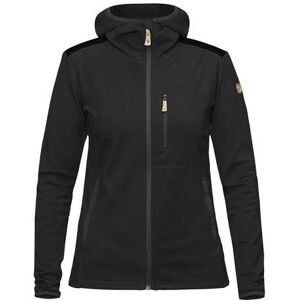 Fjällräven Keb Fleece Hoodie Womens, Dark Grey Str. 42