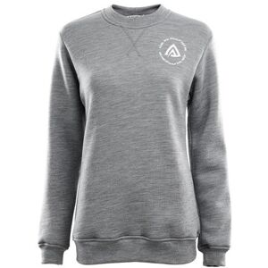 Aclima FleeceWool Crewneck Womens, Grey Melange L