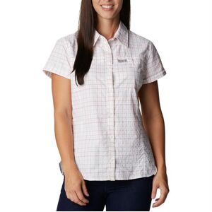 Columbia Sportswear Columbia Silver Ridge Novelty S/S Shirt Womens, White Elevation XL
