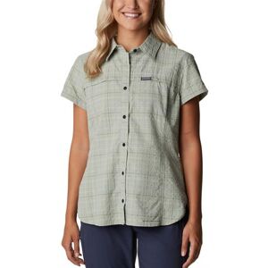 Columbia Sportswear Columbia Silver Ridge Novelty S/S Shirt Womens, Safari Elevation