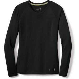 Smartwool Womens All-Season Merino Base Layer L/S, Black XS