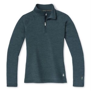 Smartwool Womens Thermal Merino Base Layer 1/4 Zip, Twilight XL