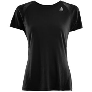 Aclima - LightWool Sports T-Shirt Womens - Jet Black - XL - T-shirt Aclima - LightWool Sports T-Shirt Womens - Jet Black - XL - T-shirt