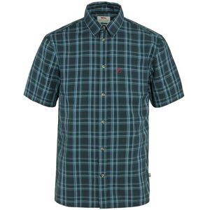Fjällräven Övik Lite Shirt S/S Mens, Dark Navy / Dawn Blue Str. 40 Fjällräven Övik Lite Shirt S/S Mens, Dark Navy / Dawn Blue Str. 40
