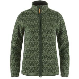 Fjällräven Snow Cardigan Womens, Deep Forest Str. 42 Fjällräven Snow Cardigan Womens, Deep Forest Str. 42