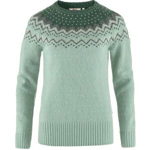 Fjällräven Övik Knit Sweater Womens, Misty Green / Deep Patina Fjällräven Övik Knit Sweater Womens, Misty Green / Deep Patina