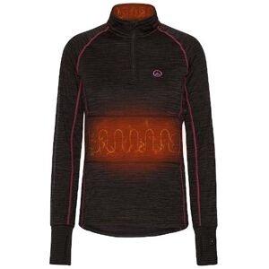 HappyHot Heated Baselayer Yukon Half Zip Woman, Black HappyHot Heated Baselayer Yukon Half Zip Woman, Black