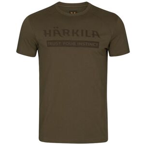 Härkila Logo S/S T-Shirt Mens, Willow Green XXL Härkila Logo S/S T-Shirt Mens, Willow Green XXL