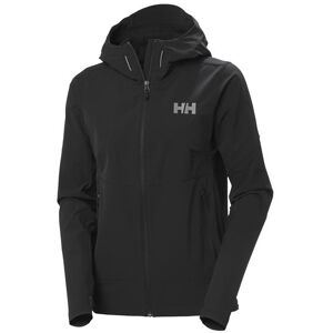 Helly Hansen Womens Blaze Softshell Hooded, Black S Helly Hansen Womens Blaze Softshell Hooded, Black S