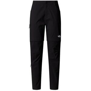 The North Face Womens Exploration Reg-Str Convertible Pant, Black Str. 34 The North Face Womens Exploration Reg-Str Convertible Pant, Black Str. 34