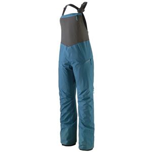 Patagonia Womens Snowdrifter Bibs, Wavy Blue XL Patagonia Womens Snowdrifter Bibs, Wavy Blue XL