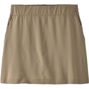 Patagonia Womens Terrebonne Traveler Skort, Seabird Grey Str. 12 Patagonia Womens Terrebonne Traveler Skort, Seabird Grey Str. 12