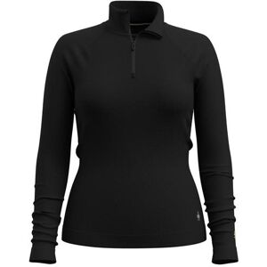 Smartwool Womens Classic Thermal Merino Base Layer 1/4 Zip, Black M Smartwool Womens Classic Thermal Merino Base Layer 1/4 Zip, Black M