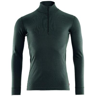 Aclima WarmWool Mock Neck w. Zip Mens, Green Gables M Aclima WarmWool Mock Neck w. Zip Mens, Green Gables M