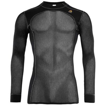 Aclima WoolNet Crewneck Mens, Jet Black Aclima WoolNet Crewneck Mens, Jet Black