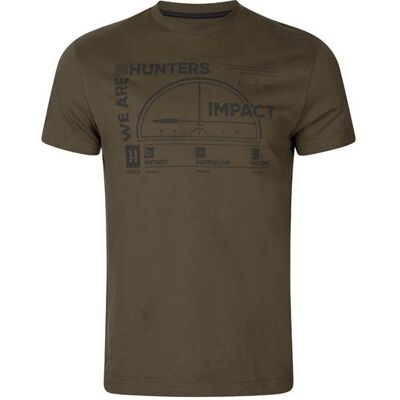 Härkila Impact S/S T-Shirt Mens, Willow Green Härkila Impact S/S T-Shirt Mens, Willow Green