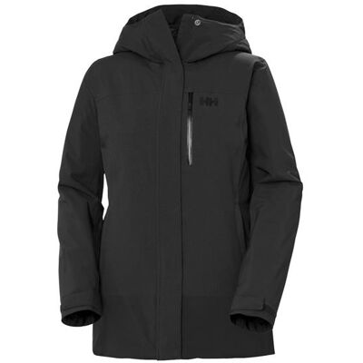 Helly Hansen Kvinders Snowplay Lang Isoleret Skijakke - Sort Helly Hansen Kvinders Snowplay Lang Isoleret Skijakke - Sort
