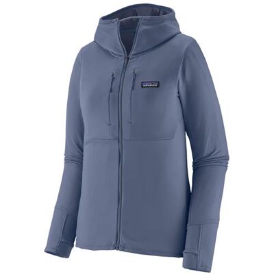 Patagonia Womens R1 Thermal Full-Zip Hoody, Current Blue M Patagonia Womens R1 Thermal Full-Zip Hoody, Current Blue M