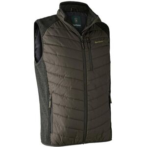 Deerhunter Mens Moor Padded Waistcoat with knit, Timber Str. 60