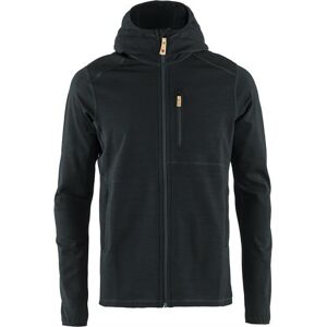 Fjällräven Keb Fleece Hoodie Mens, Black Str. 54