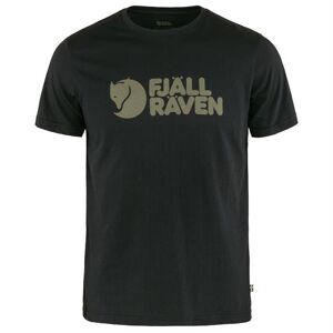 Fjällräven Logo T-Shirt Mens, Black Str. 50