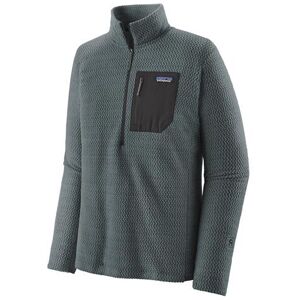 Patagonia Mens R1 Air Zip-Neck, Nouveau Green XXL