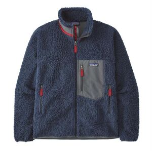 Patagonia Mens Classic Retro-X Jacket, New Navy / Wax Red S