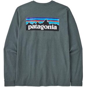 Patagonia Mens L/S P-6 Logo Responsibili-Tee, Nouveau Green XXL