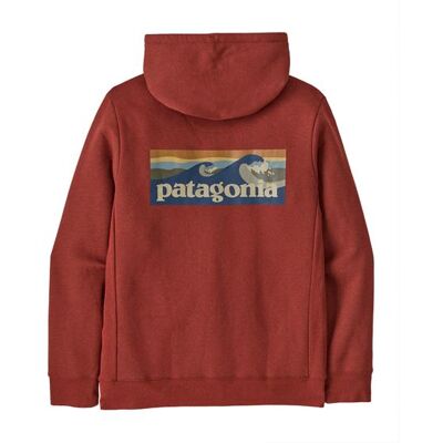 Patagonia Mens Boardshort Logo Uprisal Hoody, Rusty Red XL Patagonia Mens Boardshort Logo Uprisal Hoody, Rusty Red XL