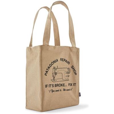 Patagonia Recycled Market Tote, Repair Shop / Classic Tan Patagonia Recycled Market Tote, Repair Shop / Classic Tan