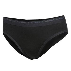 Aclima LightWool Briefs Womens, Black M