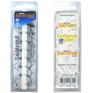 OG Paint Rigged Seatrout Enkeltkroge Præsten Mini - 3,5 Gram