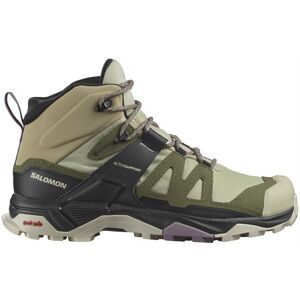 Salomon X Ultra 4 Mid GTX Womens, Alfalfa / Almond Milk 38,5