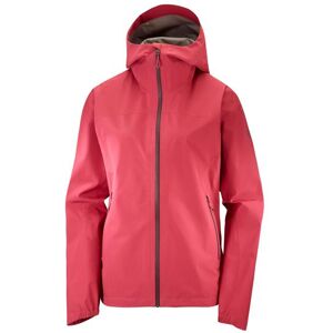 Salomon Outline GTX 2.5L Jacket Womens, Earth Red M