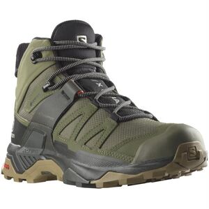 Salomon X Ultra 4 Mid GTX Mens, Deep Lichen Green / Peat 47