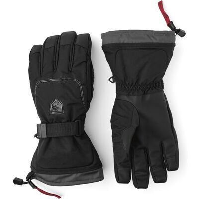Hestra Gauntlet Sr. - 5 Finger, Black / Black Str. 10 Hestra Gauntlet Sr. - 5 Finger, Black / Black Str. 10
