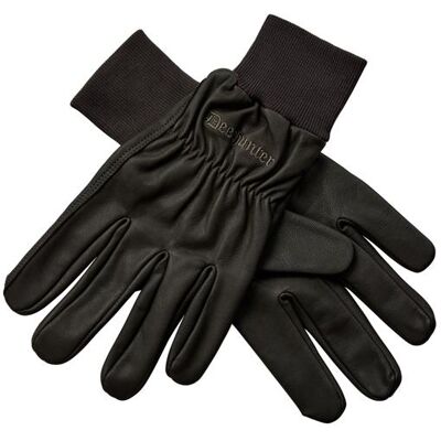 Deerhunter Leather Gloves, Wood 47 / 48 Deerhunter Leather Gloves, Wood 47 / 48
