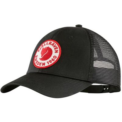 Fjällräven 1960 Logo Långtradarkeps, Black Fjällräven 1960 Logo Långtradarkeps, Black