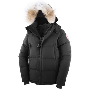 Canada Goose Mens Wyndham Parka, Black XS