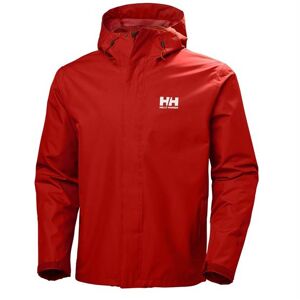 Helly Hansen Mens Seven J Jacket, Alert Red Str. 34