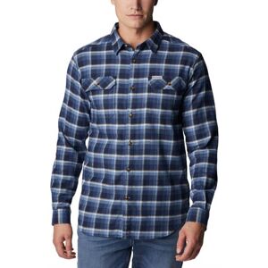 Columbia Sportswear Columbia Flare Gun Stretch Flannel Mens, Collegiate Navy Str. 6