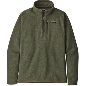 Patagonia Mens Better Sweater 1/4 Zip, Industrial Green S