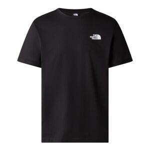 The North Face Mens S/S Red Box Tee, Black M