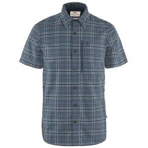 Fjällräven Abisko Hike Shirt S/S Mens, Indigo Blue / Dark Navy 3XL Fjällräven Abisko Hike Shirt S/S Mens, Indigo Blue / Dark Navy 3XL