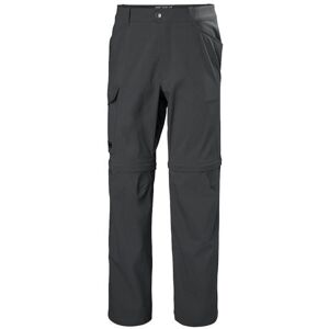 Helly Hansen Mens Elv Light Zip Off Pant, Ebony M Helly Hansen Mens Elv Light Zip Off Pant, Ebony M