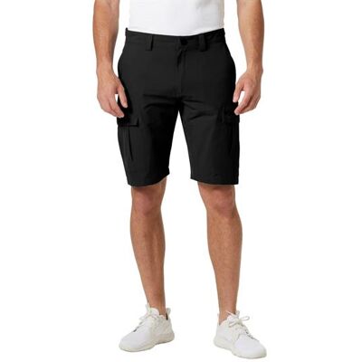 Helly Hansen Mens QD Cargo Shorts, Black Helly Hansen Mens QD Cargo Shorts, Black