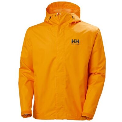 Helly Hansen Mens Seven J Jacket, Papaya Helly Hansen Mens Seven J Jacket, Papaya