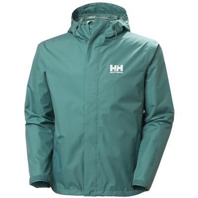 Helly Hansen Mens Seven J Jacket, Opal Green M Helly Hansen Mens Seven J Jacket, Opal Green M
